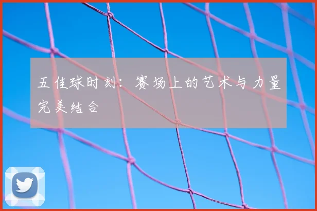 五佳球时刻：赛场上的艺术与力量完美结合